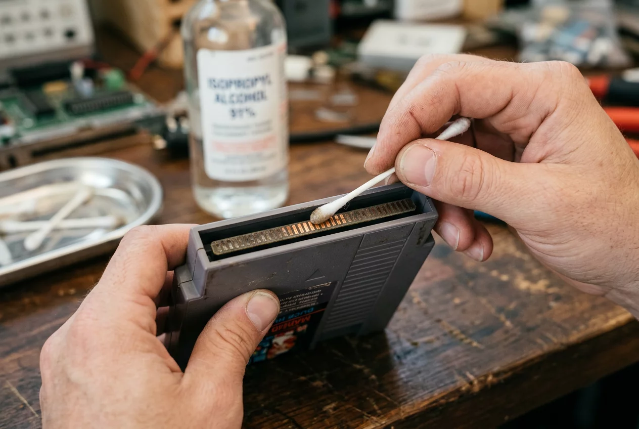 Cleaning a cartridge