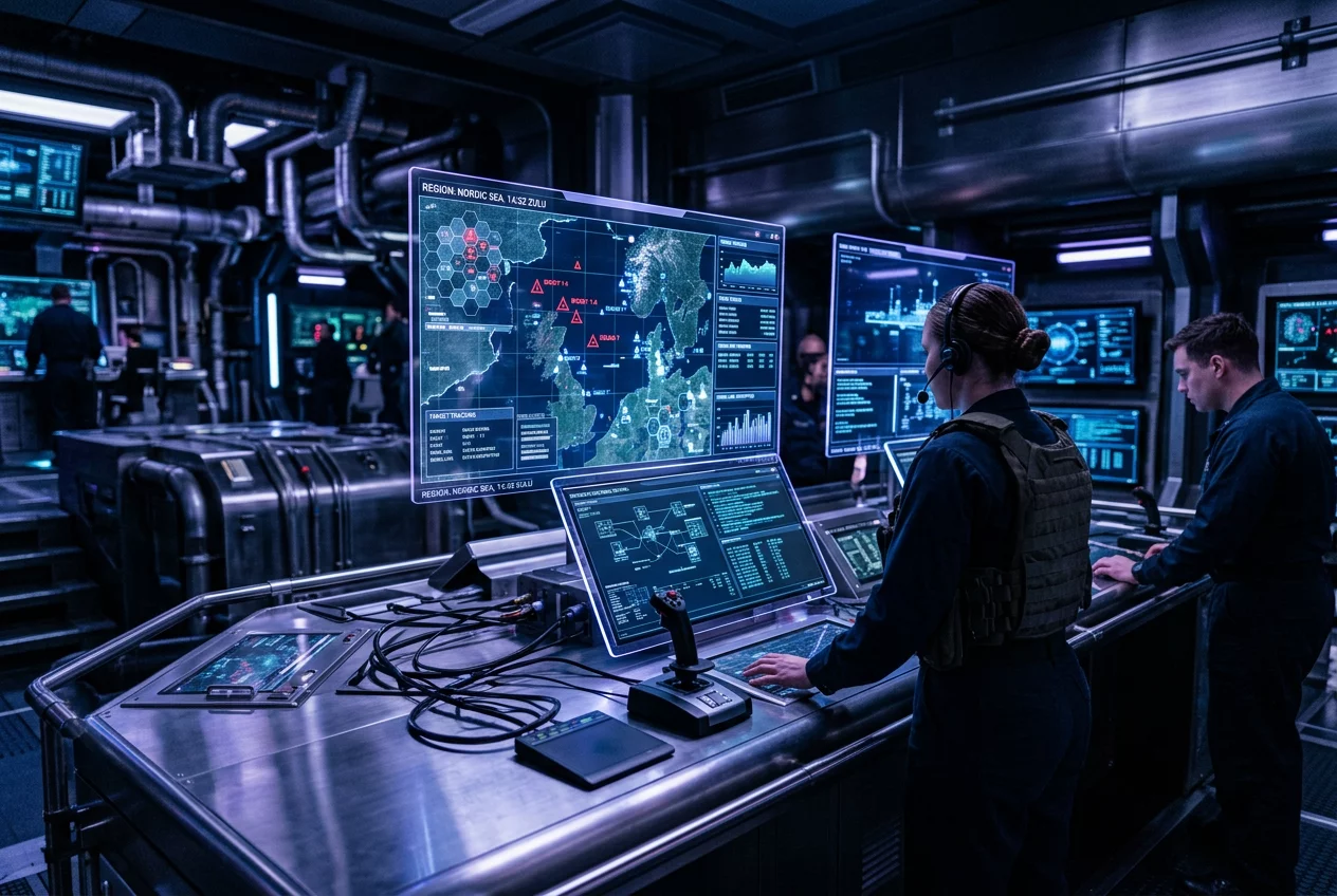 Futuristic Control Center