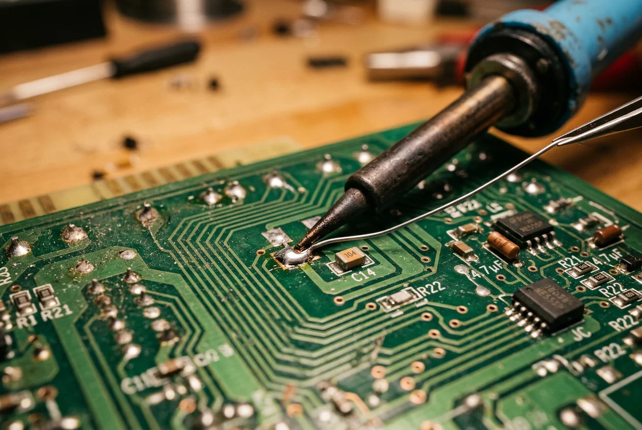 Soldering repair